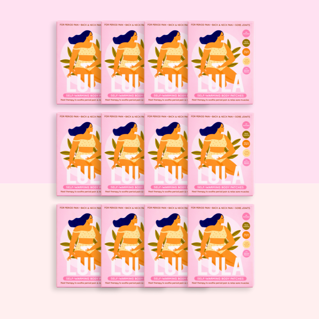 BUNDLE OF 12: SELF-WARMING BODY PATCHES (12 BOXES, 5 PATCHES PER BOX)