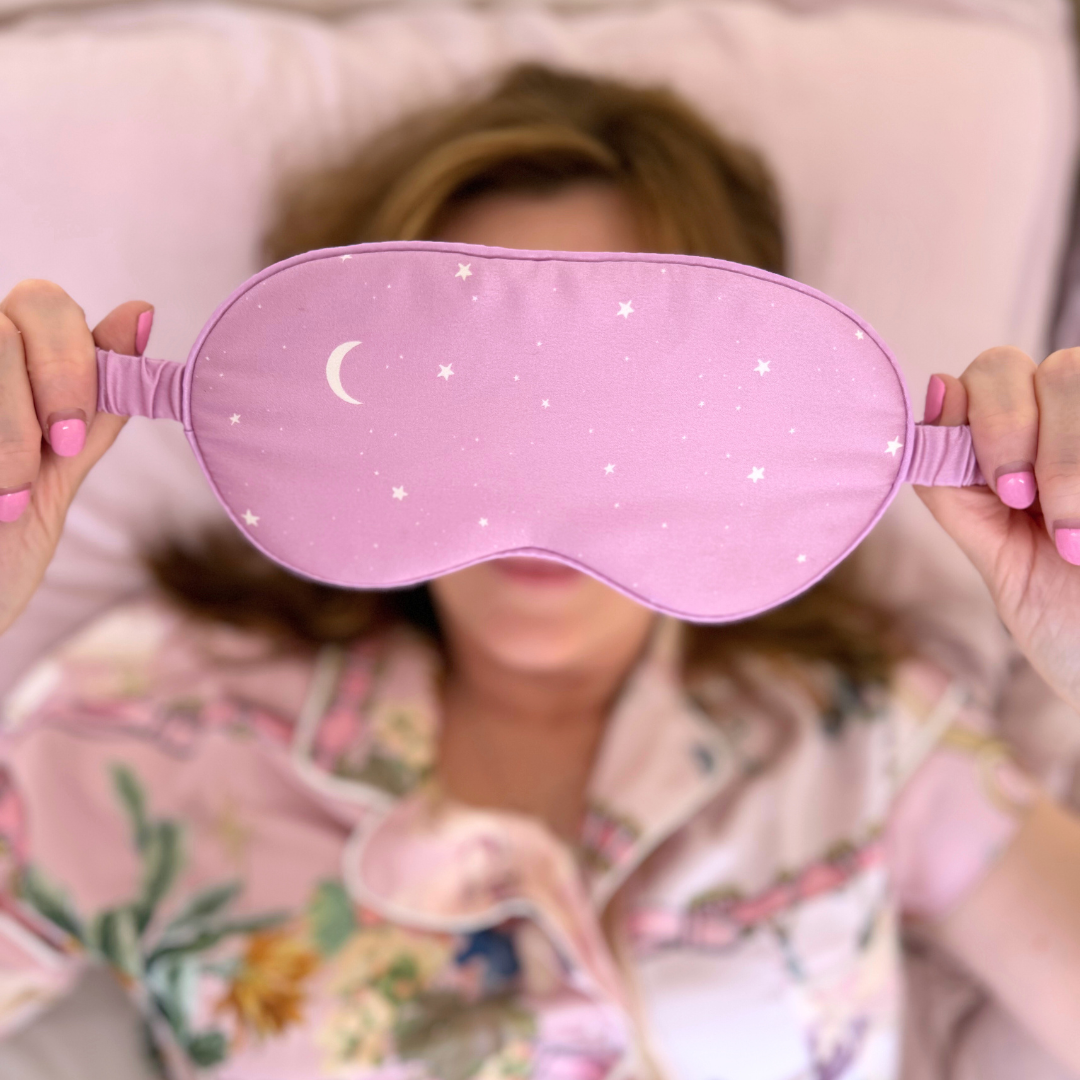FREE Purple Mulberry Silk Eye Mask