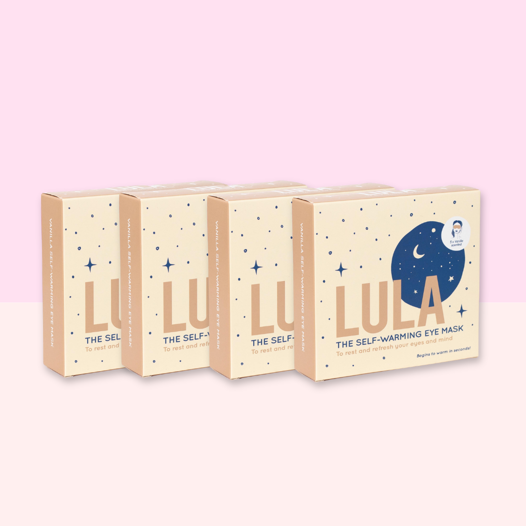 BUNDLE OF 4 : VANILLA SELF-WARMING EYE MASK (4 BOXES, 5 MASKS PER BOX)