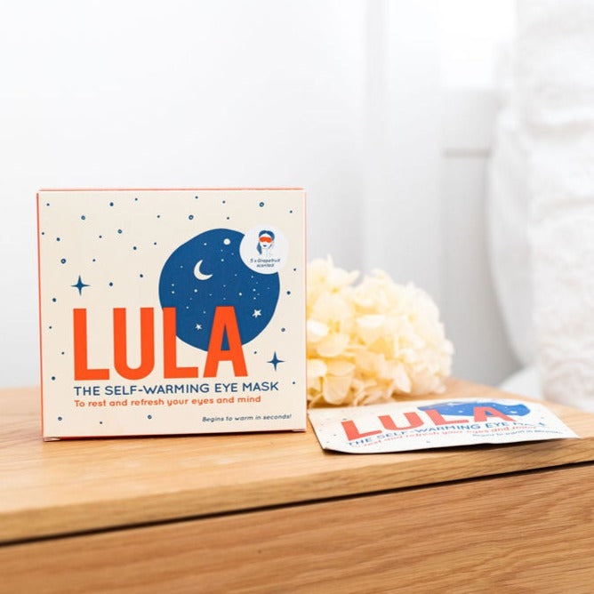 BUNDLE OF LULA SELFWARMING, SCENTED EYE MASKS Lula Eye Mask