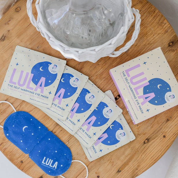 BUNDLE OF 4 x LAVENDER SELF-WARMING EYE MASK (4 BOXES, 5 MASKS PER BOX)