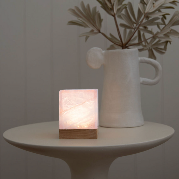 LULA Lights ROSE QUARTZ LAMP Lula Eye Mask