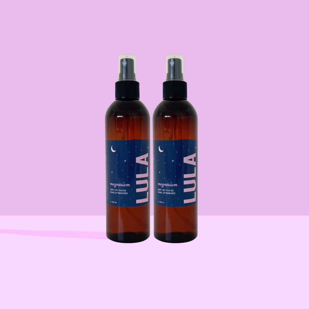 2 x NEW Lula Magnesium Spray 250ml
