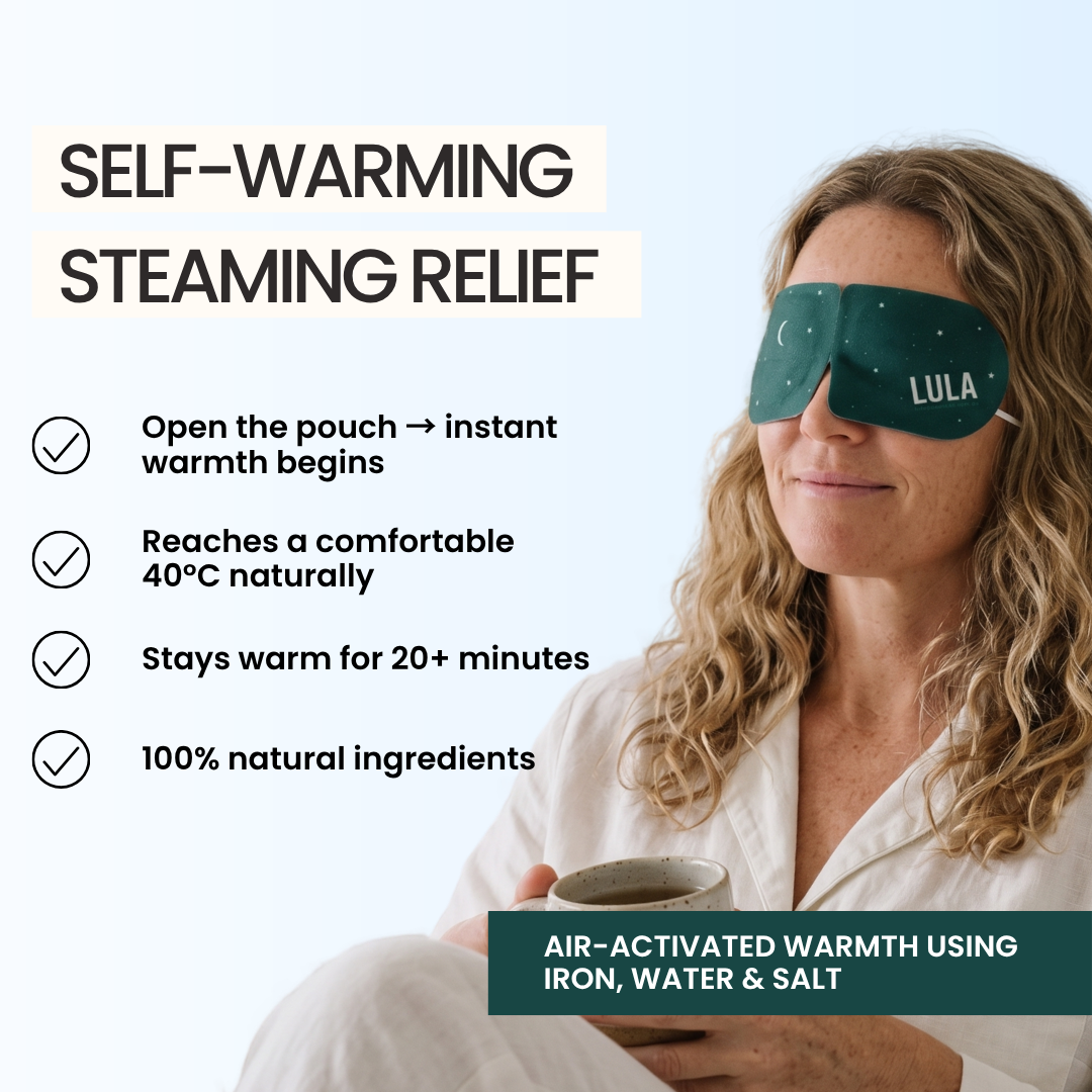 EUCALYPTUS & TEA TREE SELF-WARMING EYE MASK (5 MASKS)