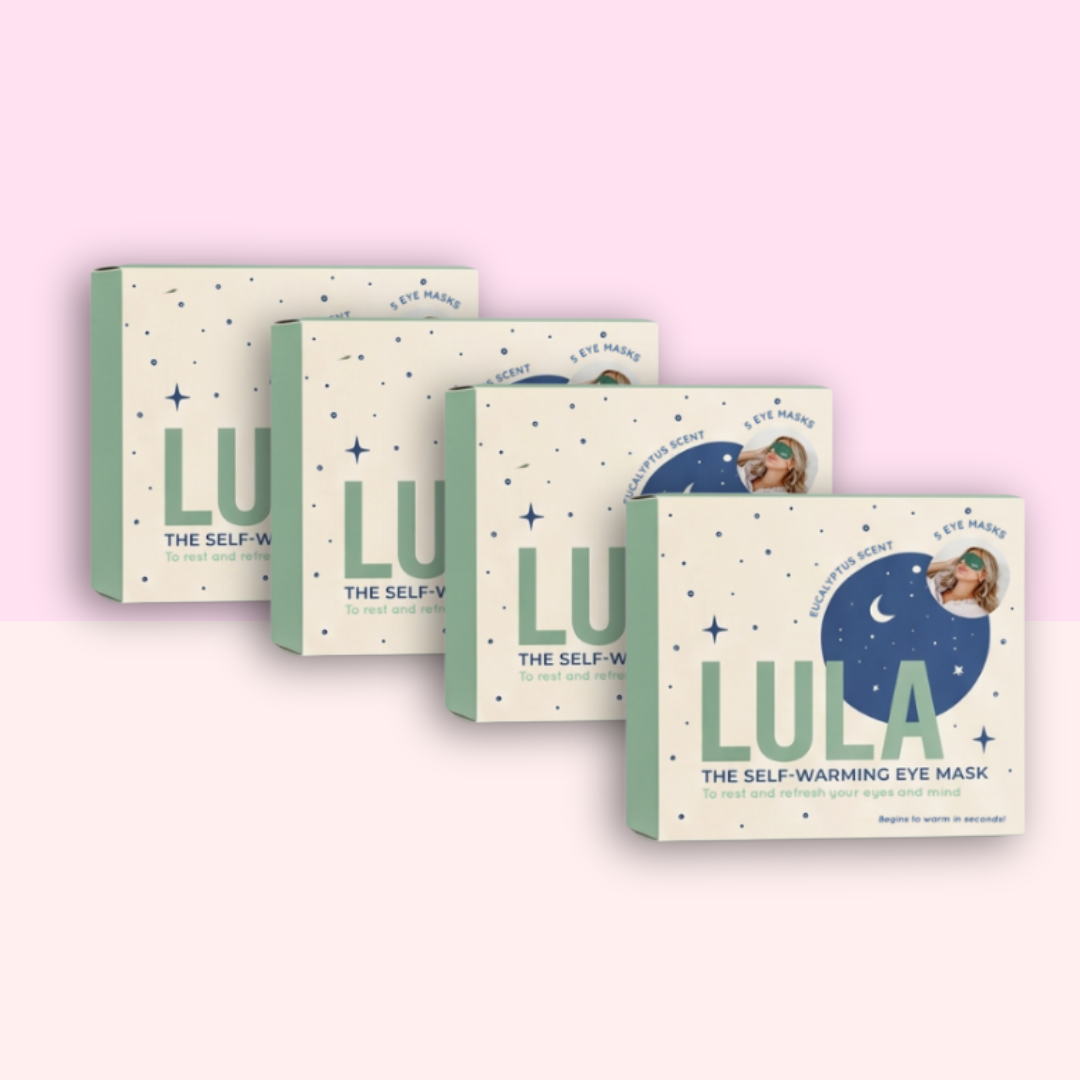 BUNDLE OF 4: EUCALYPTUS & TEA TREE SELF-WARMING EYE MASK (4 BOXES, 5 EYE MASKS PER BOX)