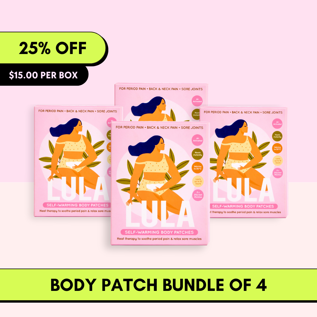 BUNDLE OF 4: SELF-WARMING BODY PATCHES (4 BOXES, 5 PATCHES PER BOX)