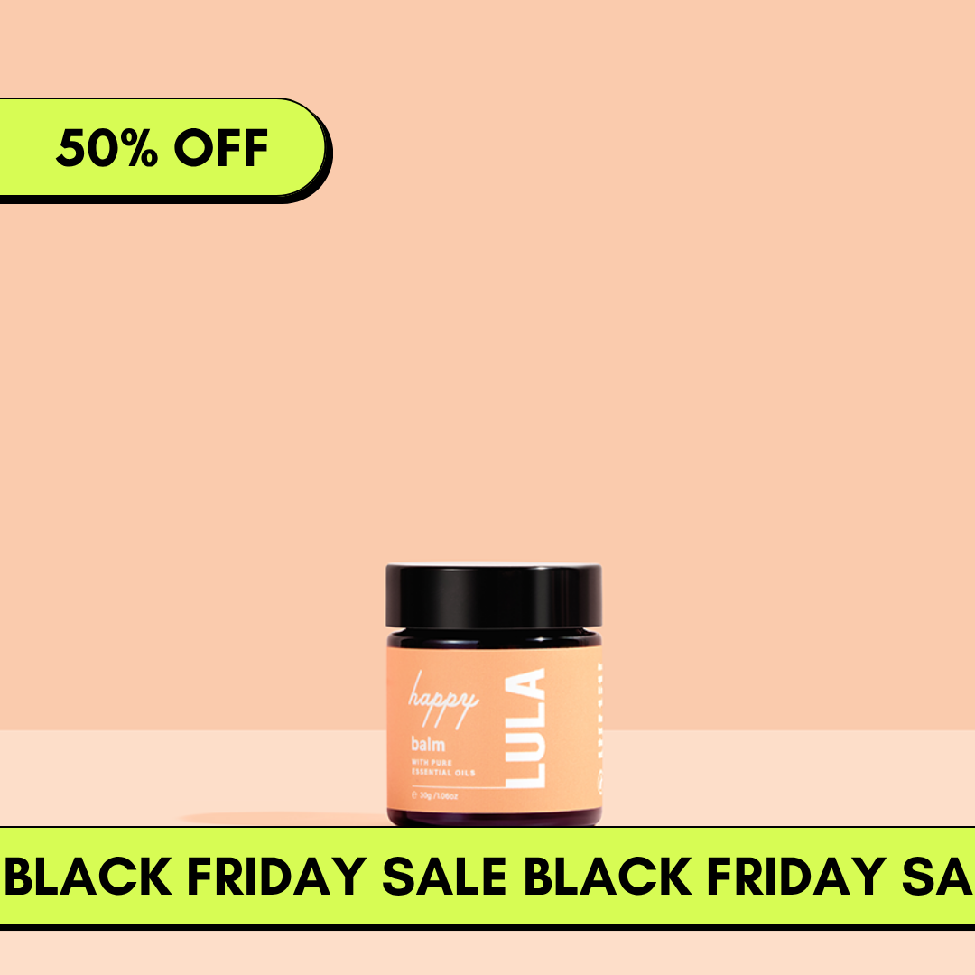 HAPPY BALM WITH PURE ESSENTIAL OILS